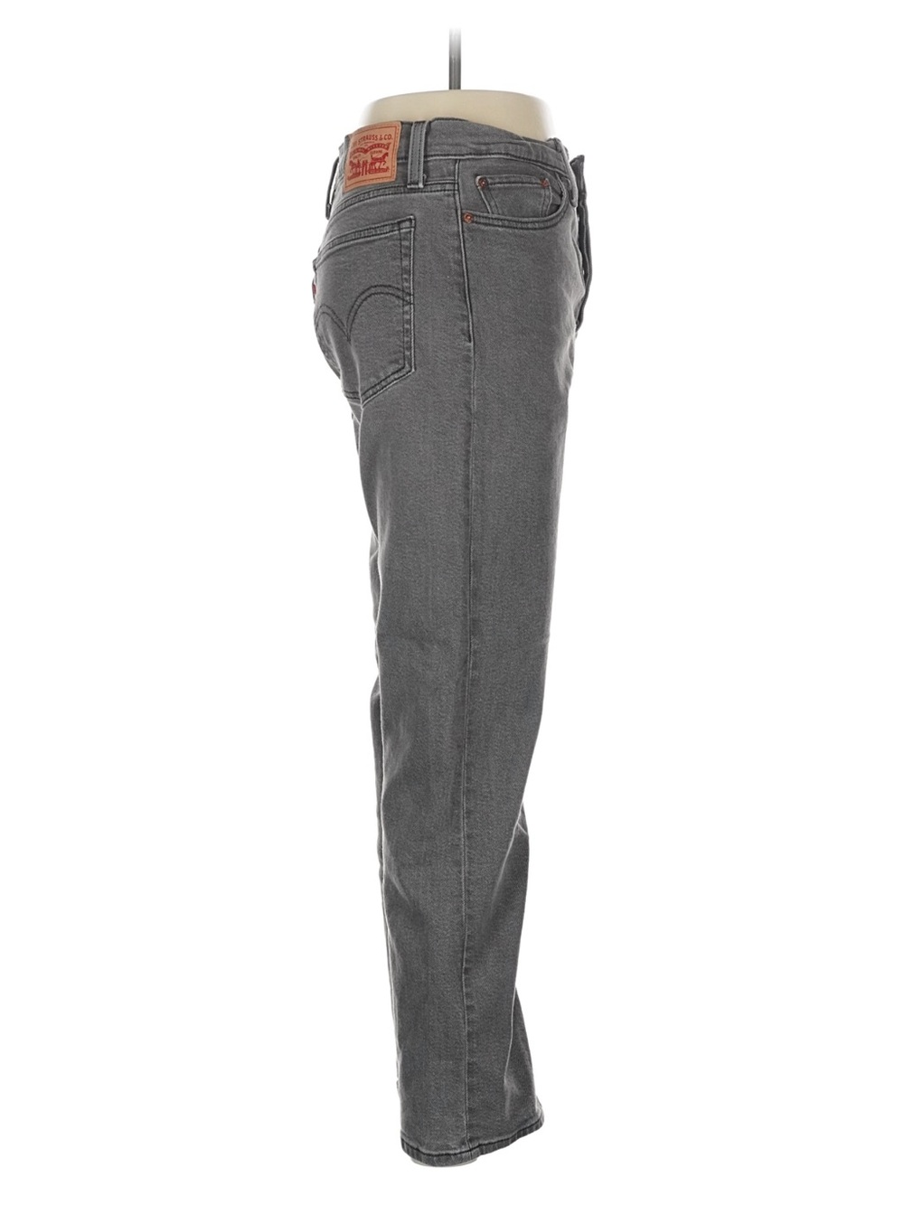 Levi's Women's Gray Straight-Leg Jeans - Picture 3 of 5